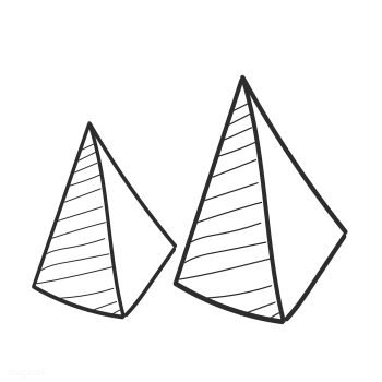 Doodle of business summary pyramid graph | Free stock vector - 24522 Doodle of business summary pyramid graph | Free stock vector - 24522