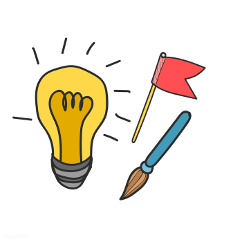 Doodle of lightbulb icon | Free stock vector - 24509