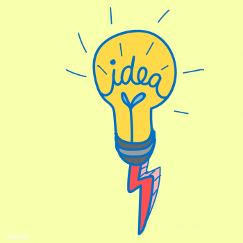 Doodle of lightbulb icon | Free stock vector - 24525
