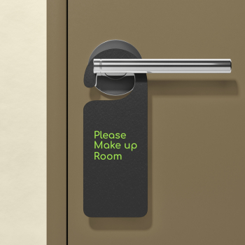 Door hanger mockup, hotel room | Free PSD Mockup - rawpixel