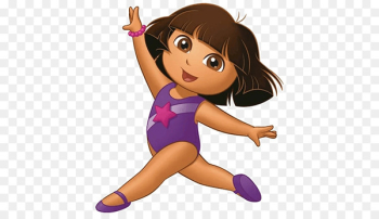 Dora the Explorer Fantastic Gymnastics Nick Jr. Image - gymnastics 