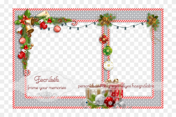 Double Christmas Frame - Christmas Transparent Double Frames Double Christmas Frame - Christmas Transparent Double Frames