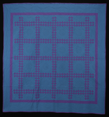 Double Irish Chain variation quilt | Free Photo - rawpixel Double Irish Chain variation quilt | Free Photo - rawpixel