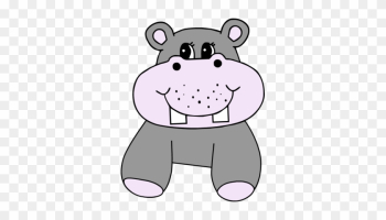 Download - Baby Hippo Clip Art Download - Baby Hippo Clip Art