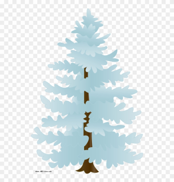 Download Bitmap Picture Snow Covered Tree - Snow Tree Clipart Free