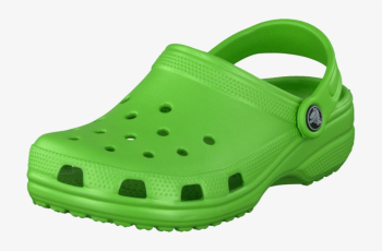 Download Classic Kids Lime - Green Crocs Transparent - Full Size ...