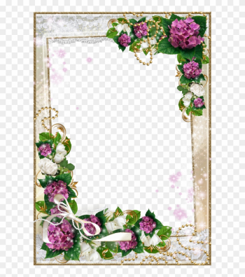 Download Frame Foto Lucu Dan Bagus - Rover Com Flower Frames Png