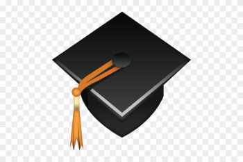 Download Graduation Cap Emoji Icon - Graduation Cap Emoji