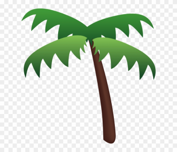 Download Palm Tree Emoji Icon - Palm Tree Emoji Png