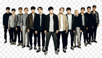 Download - Seventeen Kpop Boy Bands, HD Png Download - 1024x546 ...