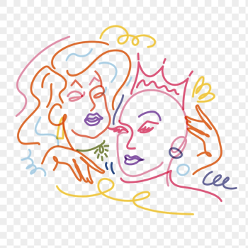 Drag queens png sticker, LGBTQ | Free PNG - rawpixel