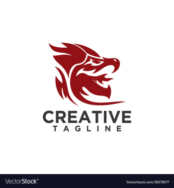 dragon head logo dragon head logo
