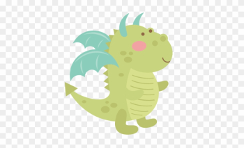 Dragon Svg Cutting File Cute Dragon Clipart Svg Cut - Cute Dragon Clipart