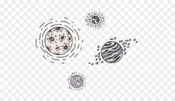 Drawing Aesthetics Doodle Art - Cartoon Planet Drawing Aesthetics Doodle Art - Cartoon Planet