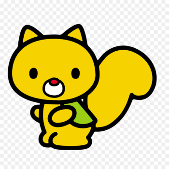 Drawing Coloring book Image Hello Kitty Character - baby squirrel 