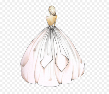 Drawing Dress Fashion illustration Sketch - bride Drawing Dress Fashion illustration Sketch - bride