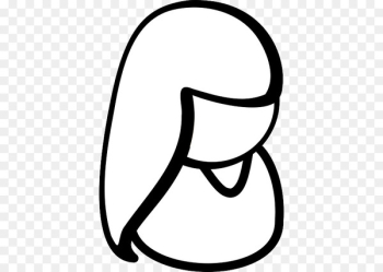 Drawing Gender symbol Female Woman - abstraction outline Drawing Gender symbol Female Woman - abstraction outline