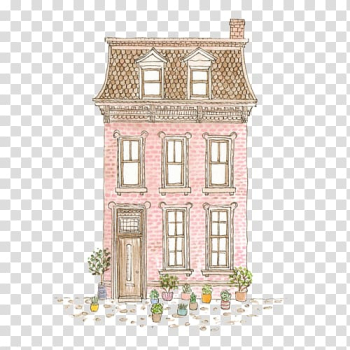 Drawing House Sketch, house transparent background PNG clipart