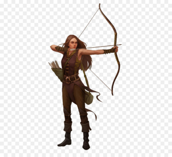 Drawing Image Female Archery Illustration - archer Drawing Image Female Archery Illustration - archer