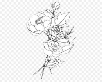 Drawing Line art Illustration Image Photography - flowervector cartoon 