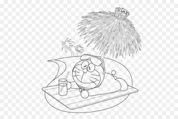 Drawing Line art Sketch - doraemon Drawing Line art Sketch - doraemon