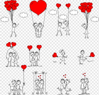 Drawing Love Romance, hand drawn love, love, text, hand png