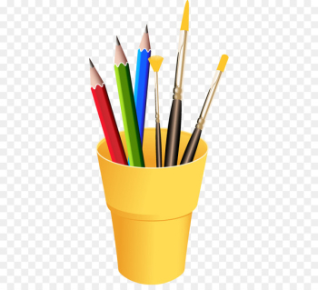 Drawing Painting Palette Clip art - Art stationery color pen Drawing Painting Palette Clip art - Art stationery color pen