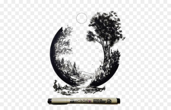 Drawing Pen Painting Illustration - Stroke pen Drawing Pen Painting Illustration - Stroke pen