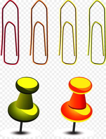Drawing pin Stationery Clip art - Zigzag pushpin 