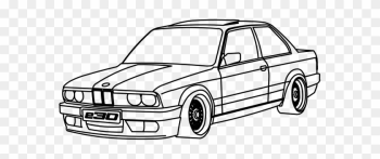 Drawn Bmw Outline - Bmw E30 Line Drawing Drawn Bmw Outline - Bmw E30 Line Drawing