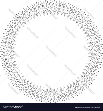drawn minimal doodle flower wreath
