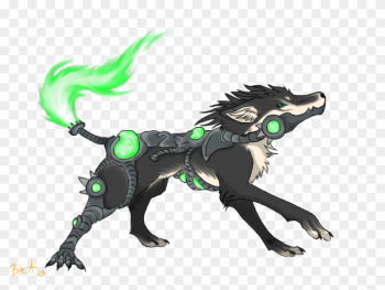 Drawn Werewolf Mechanical - Robot Wolf Drawing Drawn Werewolf Mechanical - Robot Wolf Drawing