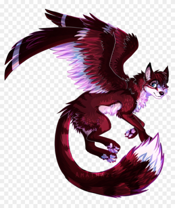 Drawn Wolf Winged Wolf - Wolf Oc With Wings Drawn Wolf Winged Wolf - Wolf Oc With Wings