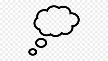 Dreaming Cloud Outline Shape Vector - Nube De Pensamiento Png Dreaming Cloud Outline Shape Vector - Nube De Pensamiento Png