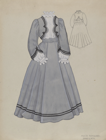 Dress (1936) by Marie Famularo. | Free Photo - rawpixel Dress (1936) by Marie Famularo. | Free Photo - rawpixel