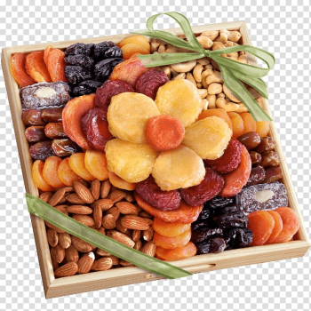 Dried Fruit Nut Gift Tray Dried apricot, dry fruit transparent background PNG clipart