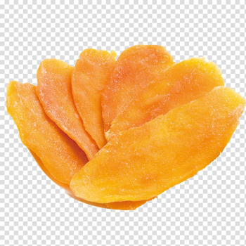Dried fruit Taste Candied fruit Mango Snack, Dried mango transparent background PNG clipart