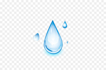 Drop Distilled water Light - Cartoon water drops 