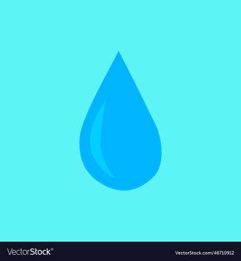 drop of water on the blue background drop of water on the blue background