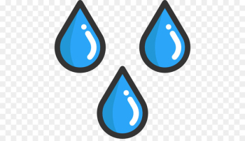 Drop Rain Icon - Blue water drop Drop Rain Icon - Blue water drop