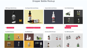 Dropper Bottle Mockup - Graphic Eagle