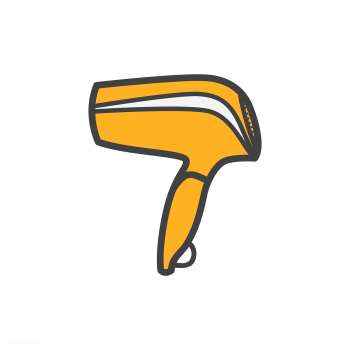 Dryer air blow | Free stock vector - 113690 Dryer air blow | Free stock vector - 113690