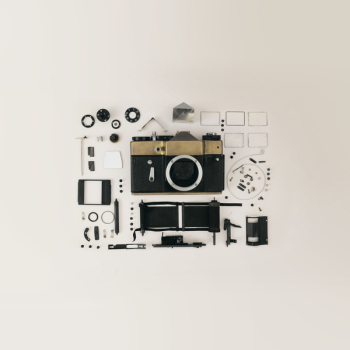 Dslr Camera Flat Lay Dslr Camera Flat Lay