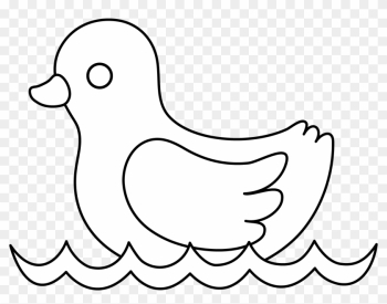 Duck Clipart Baby Toy - Black And White Images For Baby Duck Clipart Baby Toy - Black And White Images For Baby