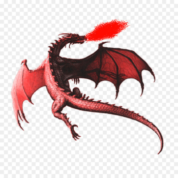 Dungeons & Dragons Chinese dragon Flying Red Dragon Red Dragon T-Shirt - dragon 