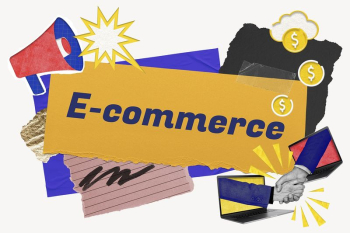 E-commerce word typography, colorful business | Free Photo - rawpixel E-commerce word typography, colorful business | Free Photo - rawpixel