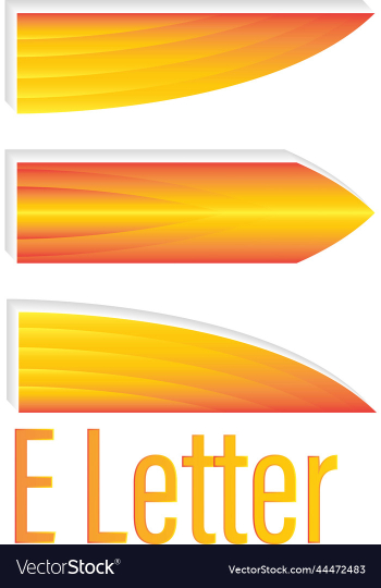 e letter e letter