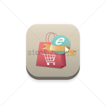 E-shopping icon E-shopping icon