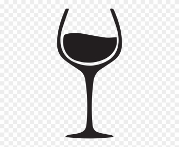 Each Month, Our Seasoned Associates Choose A Fine Red - Black And White Wine Glass Png