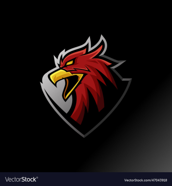 eagle mascot esporrt logo